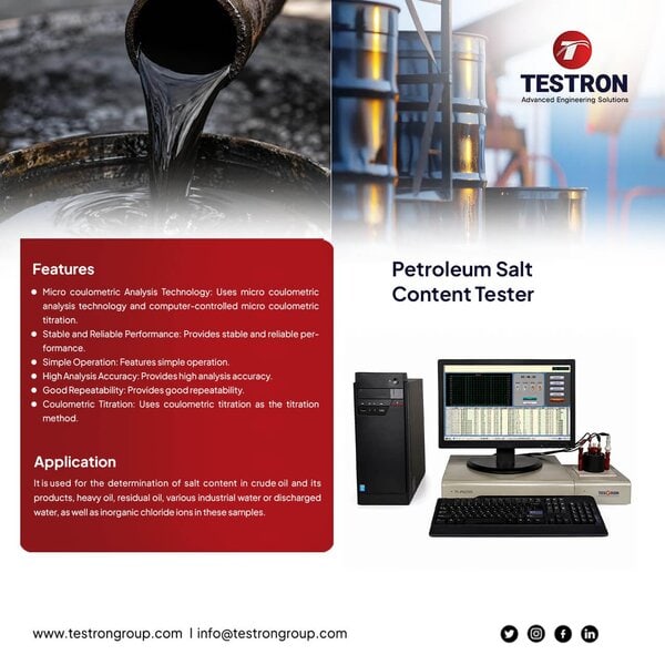 TT-PSCT01 Petroleum Salt Content Tester for Petroleum Testing