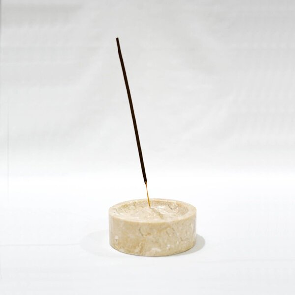 Incense Holder | Beige Marble