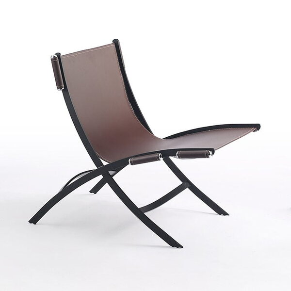 Sustainable Leather Lounge Chair