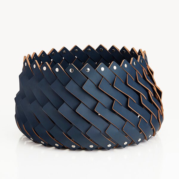 Amora Leather Basket