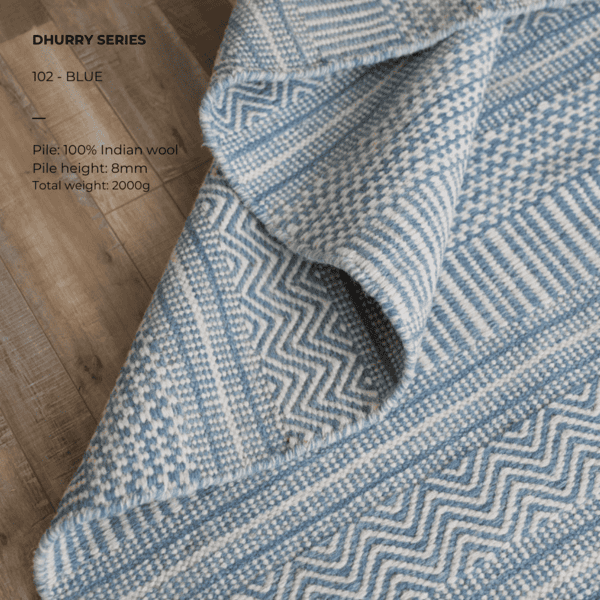 Dhurry Series 102-Blue - Image 2