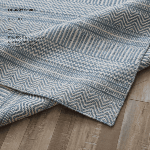 Dhurry Series 102-Blue - Image 3