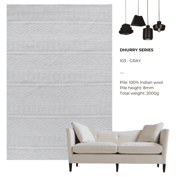 Dhurry Series-103-Gray