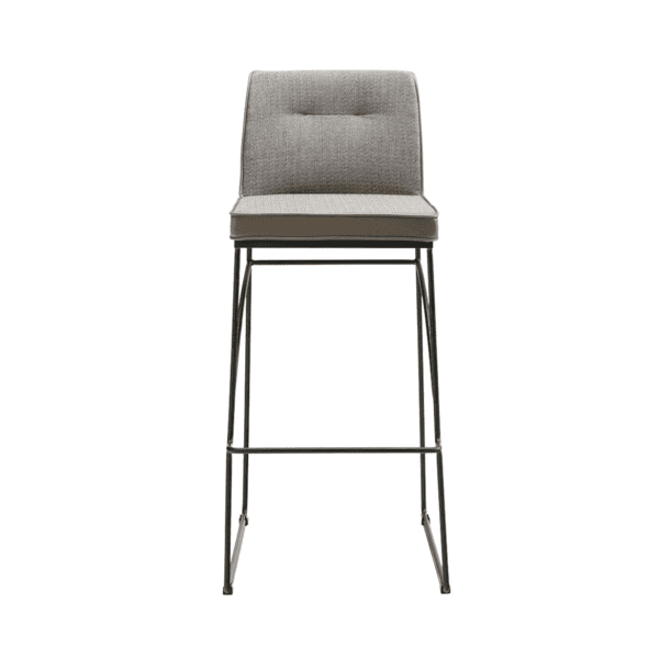 Gray Bar Stool - Image 2