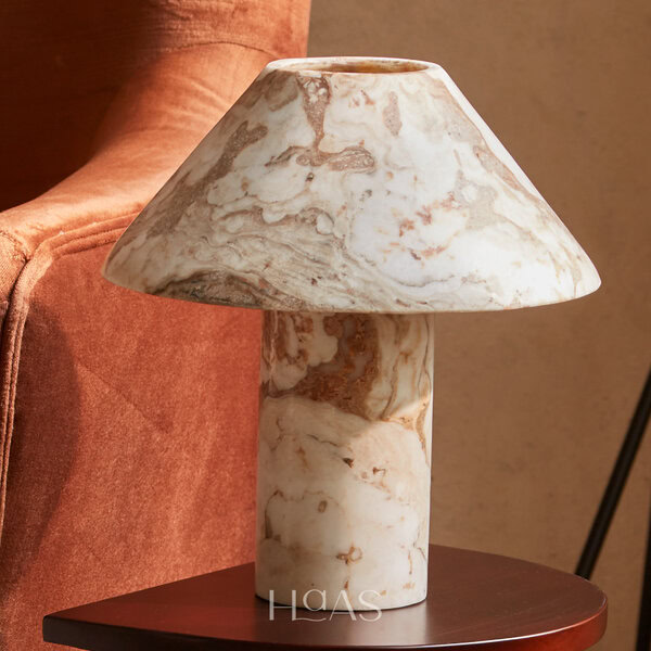 HAAS Bhumi Handmade Marble Table Lamp - Image 4