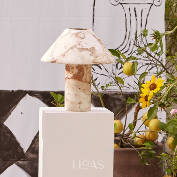 HAAS Bhumi Handmade Marble Table Lamp