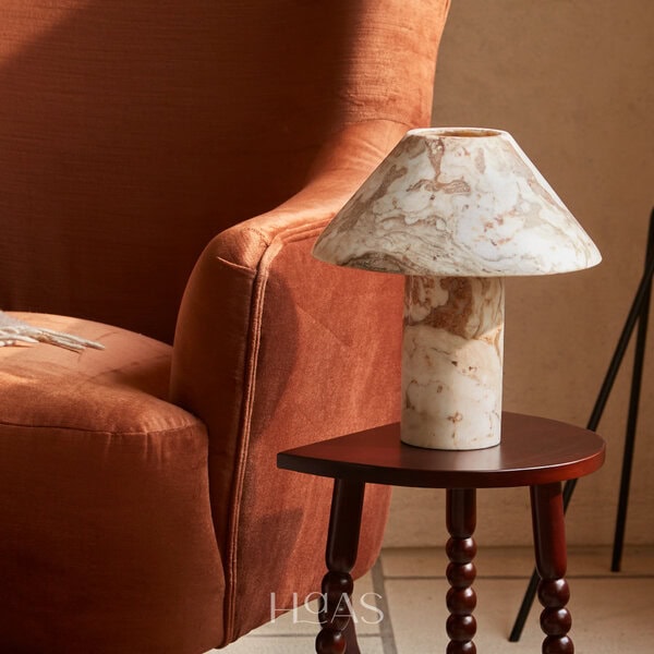 HAAS Bhumi Handmade Marble Table Lamp - Image 3