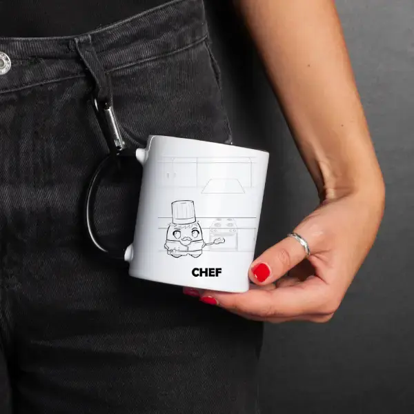 Chef coffee mug funny gift for chefs culinary professionals cooks and food lovers