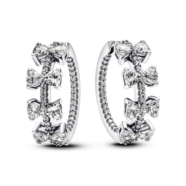 Сережки Pandora "Ряд бантиків" 293545C01