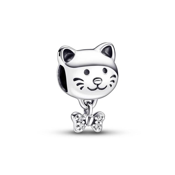 Намистина Pandora "Котик з метеликом" 792255C01