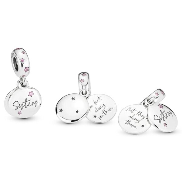 Намистина Pandora "Сестри назавжди" 798012FPC - Зображення 2