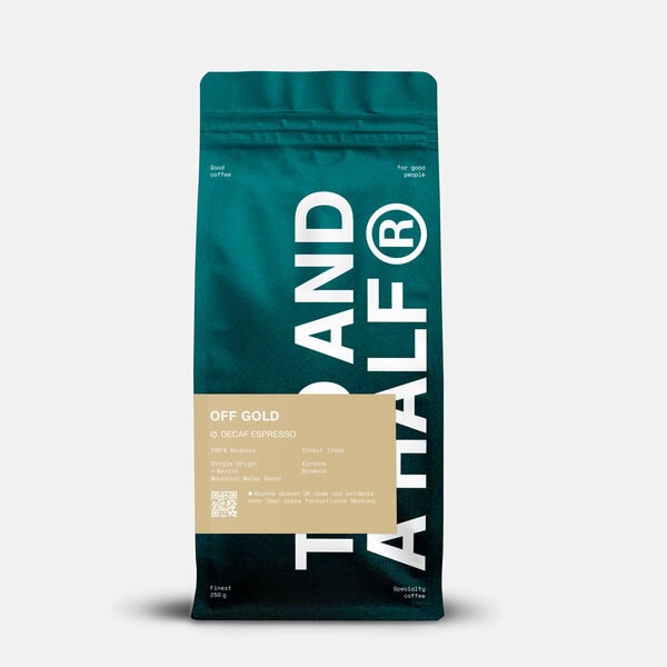 Off Gold <br>Decaf Espresso