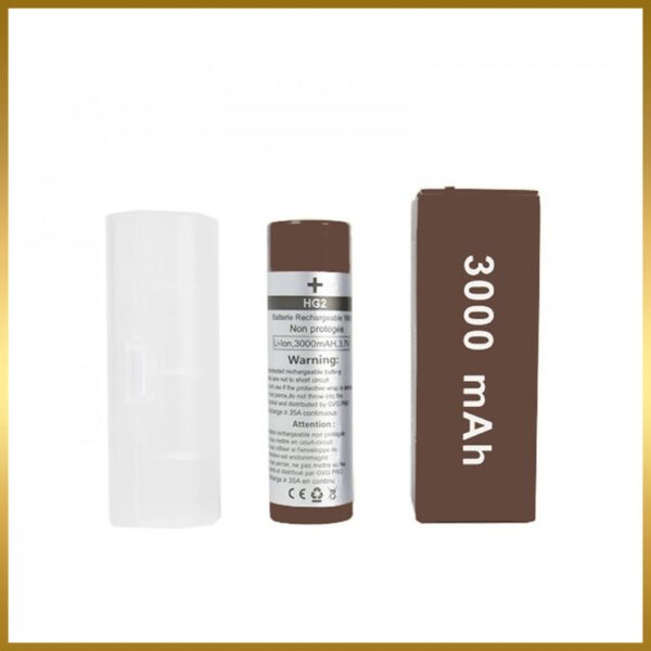 LG 18650 Battery HG2 3000mAh 30A Premium Quality