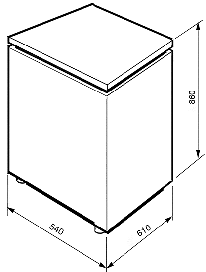 Морозильный ларь CO103F