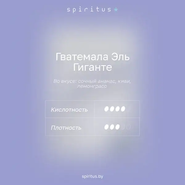 Кофе Гватемала Эль Гиганте