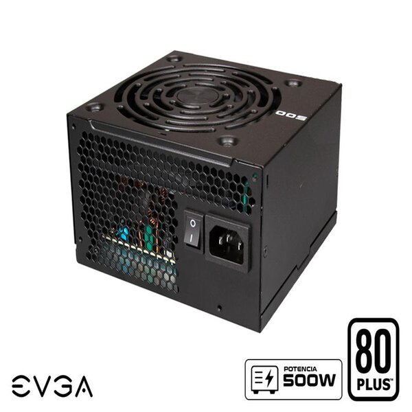 Fuente de poder 500W certificacion 80 plus White