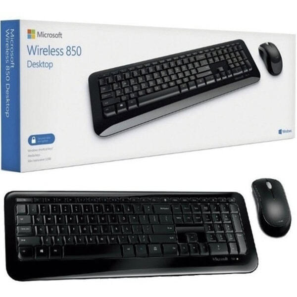 Combo Inalámbrico Teclado y Mouse Español 850 Microsoft