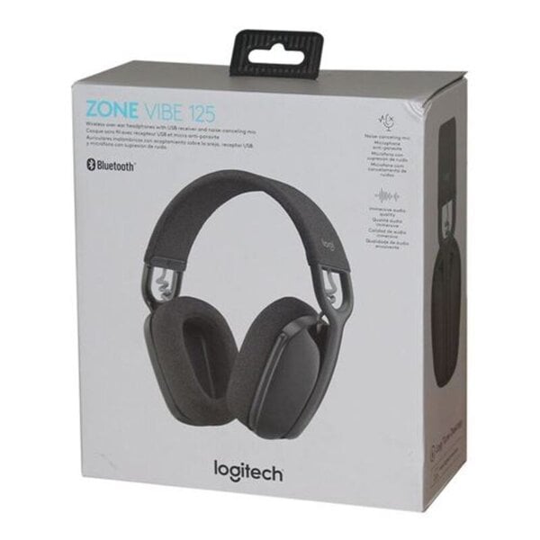 Diadema Inalambrica Bluetooth Logitech Zone Vibe 125-GRAPHITE