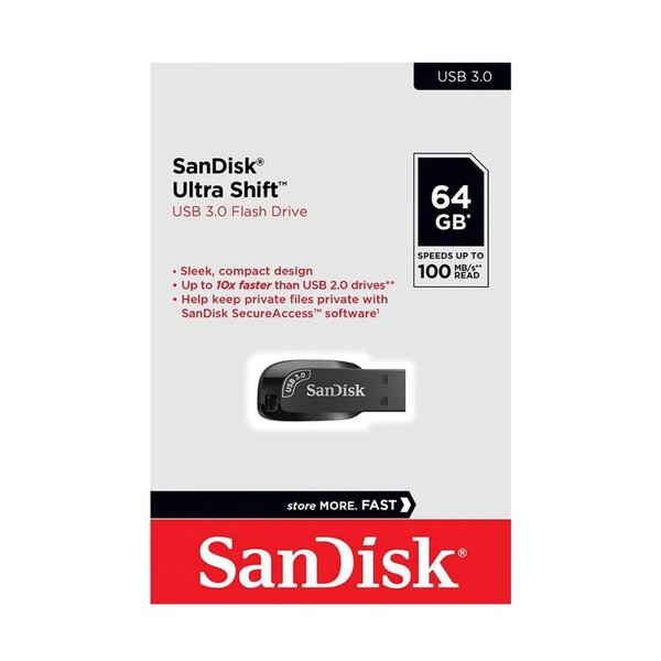 Memoria 64gb SanDisk Ultra Shift USB 3.0 Flash Drive