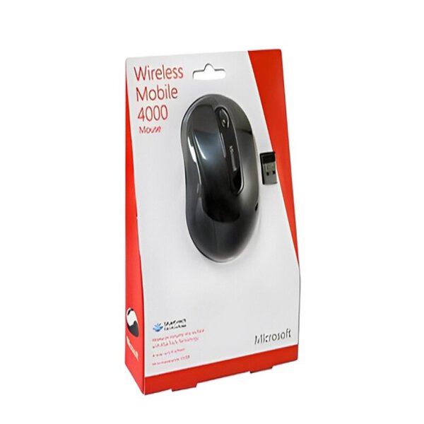 Microsoft Wireless Mobile Mouse 4000 Graphite D5D-00001