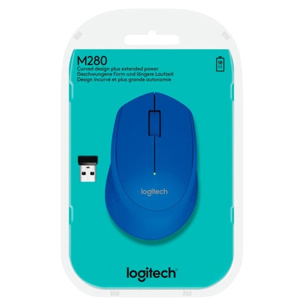 Mouse Logitech M280 blue inalambrico