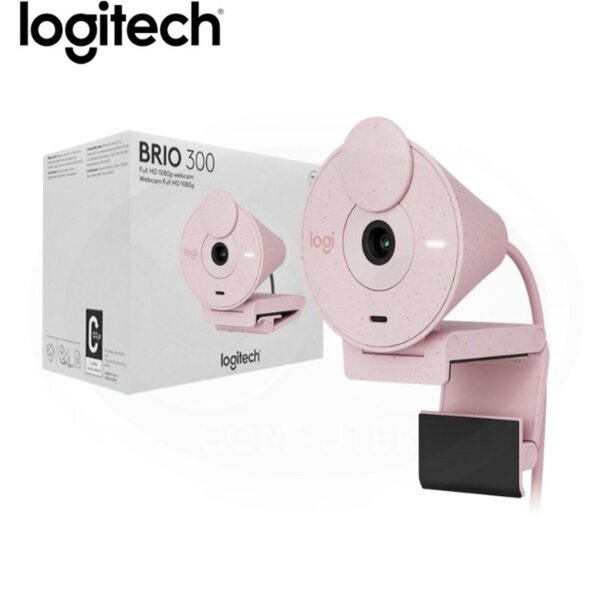 Camara Web Logitech BRIO 300 Rose SAMR 960-001446