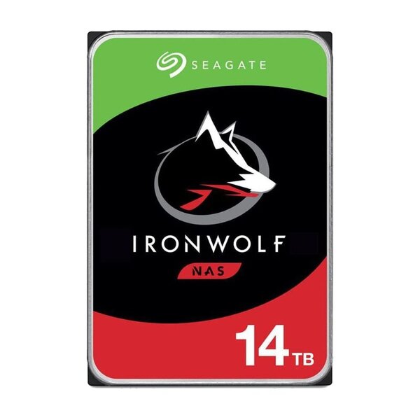 Disco Duro Seagate IronWolf 3.5 pulgadas-14TB-SATAIII 7200 rpm ST14000VN0008
