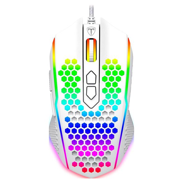 Mouse gamer T-Dagger IMPERIAL T-TGM310W-RGB WHITE