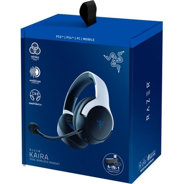 Diadema Razer Kaira Wireless Headset for PlayStation 5 RZ04-03980100-R3U1