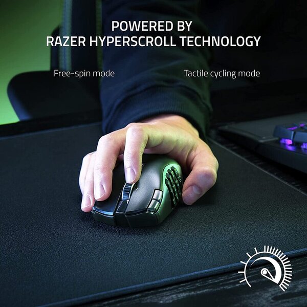 Mouse Razer Naga V2 HyperSpeed Wireless MMO Gaming Mouse RZ01-03600100-R3U1 - Image 4