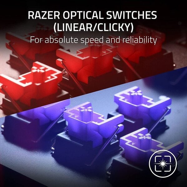 Teclado Razer Huntsman V2 Tenkeyless Optical Red Switch Spanish RZ03-03940900-R311 - Image 4