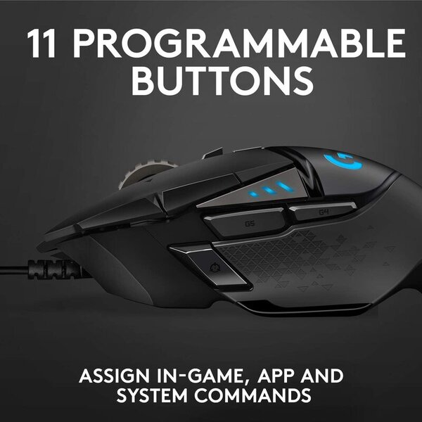 Mouse Logitech G502 Hero RGB 910-005469 - Image 4