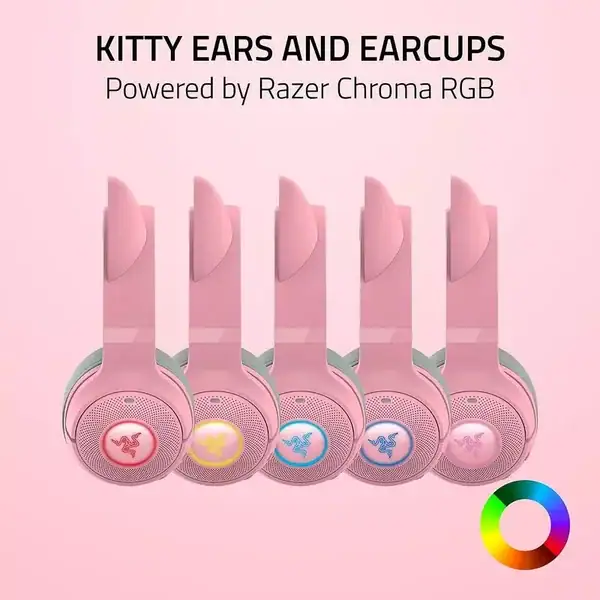 Diadema Razer Kraken Kitty V2 RGB RZ04-04730200-R3U1 - Image 4