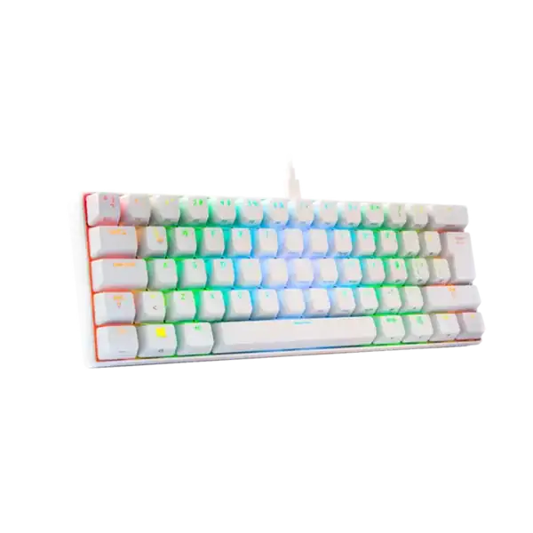 Teclado VSG Mintaka Blanco Marrón 60% - Image 2