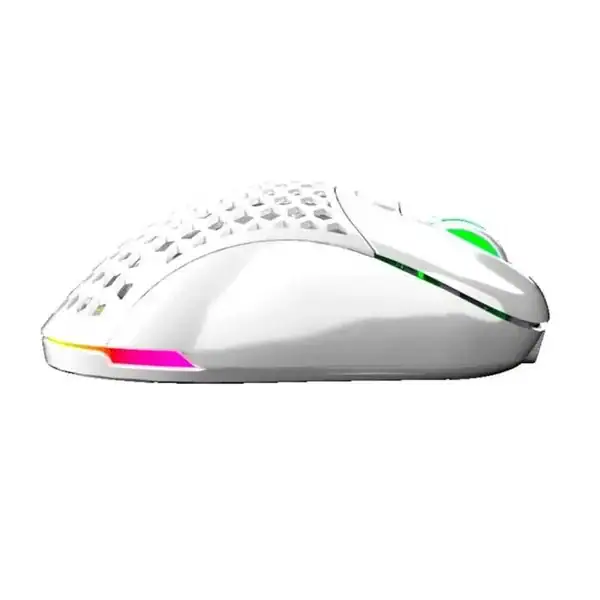 Mouse gamer inalámbrico recargable VSG Aquila Fly blanco mate - Image 2