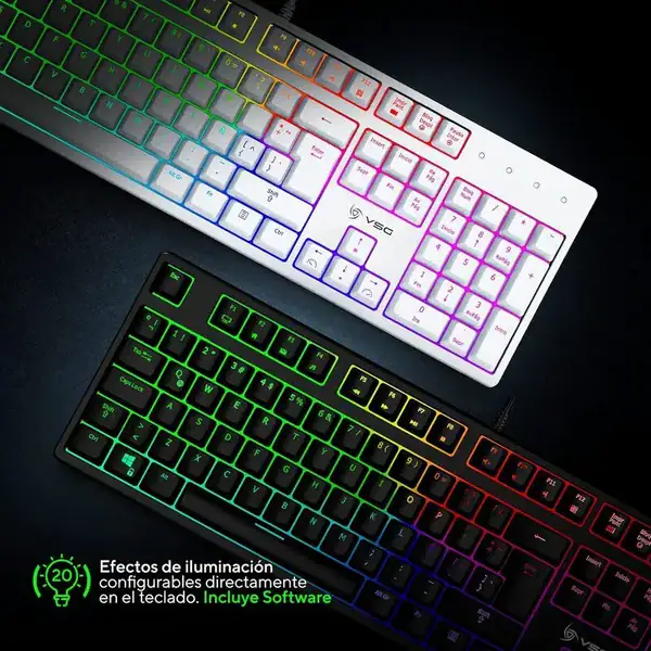 Teclado Vsg Alnilam Rgb White Kailh Red Switch - Image 4