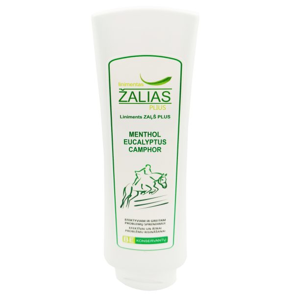 Linimentas ŽALIAS PLIUS tepalas nuo skausmo (180ml, 1l)