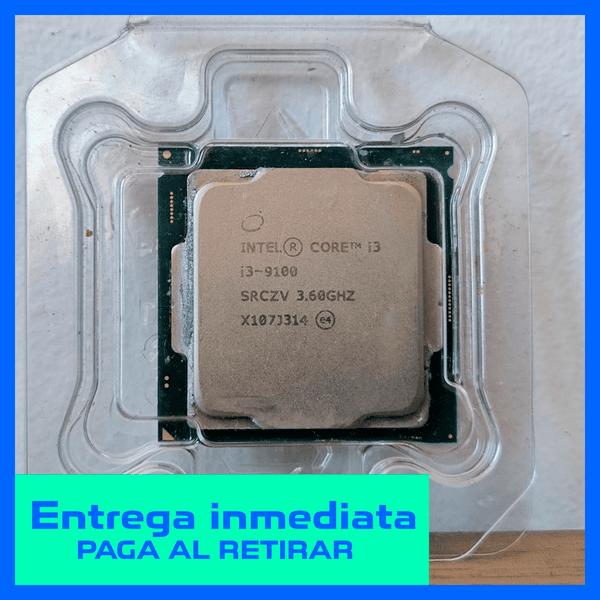 Procesador Intel Core i3-9100