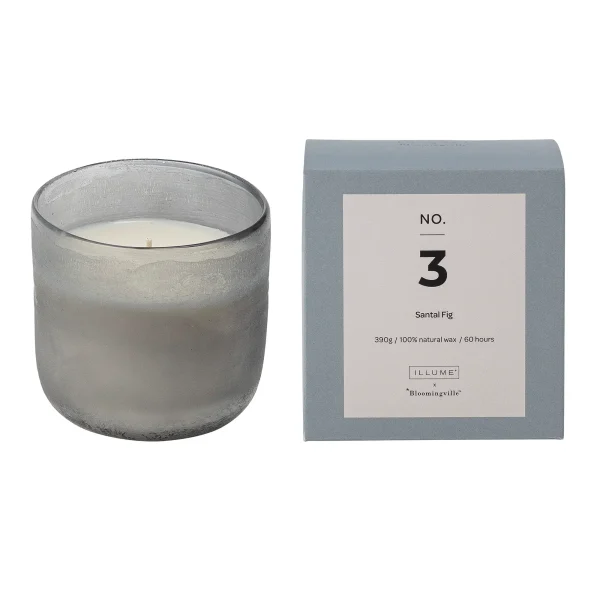 Santal Fig Duftkerze von ILLUME x Bloomingville – elegante Geschenkverpackung