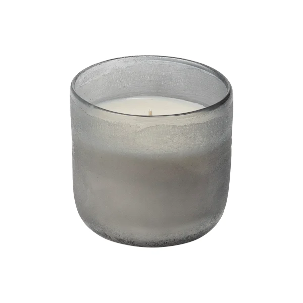 Santal Fig Duftkerze von ILLUME x Bloomingville – graues Glas, naturwachs