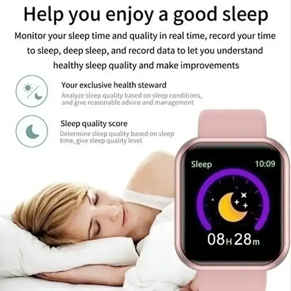 ⁦ساعة Y68 D20 الذكية⁩ - الصورة ⁦2⁩