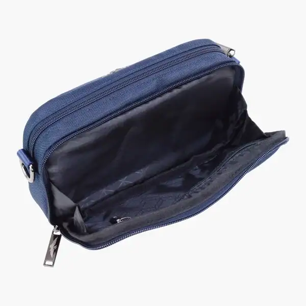 tasca posteriore del borsello linea lightning blu