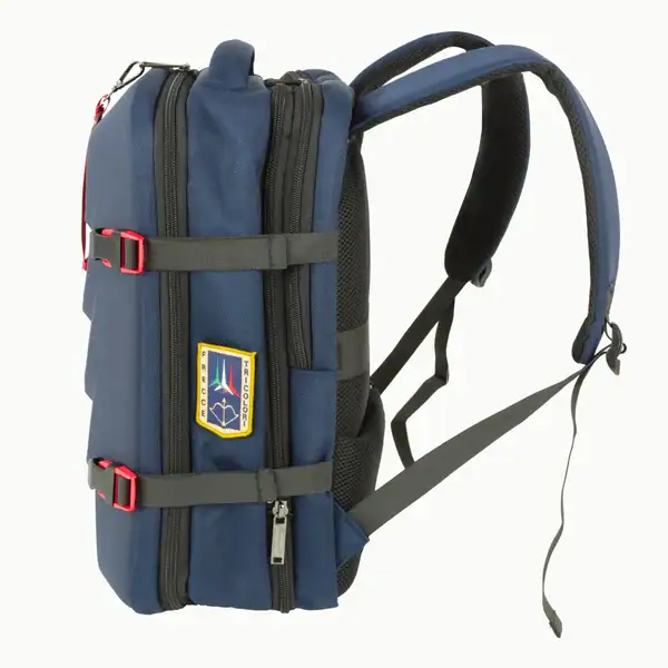 Zaino uomo porta PC rigido linea Patch - immagine 4