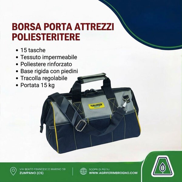 BORSA PORTA ATTREZZI IN POLIESTERE MAURER