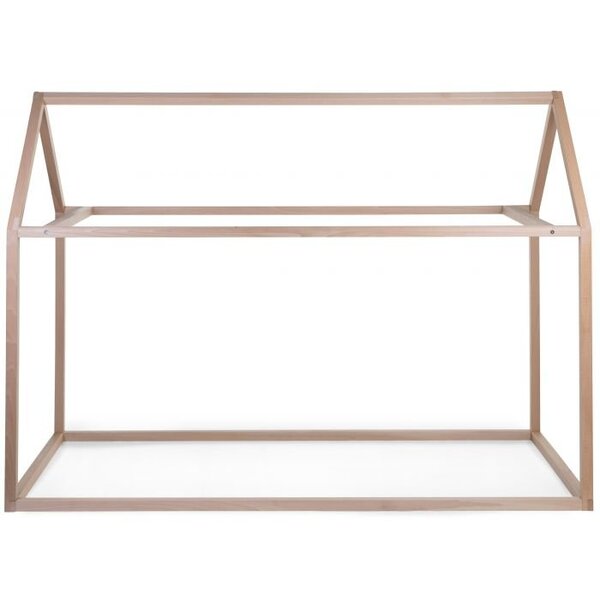 Childhome - Lit Cabane - 70x140 Cm - Bois - Naturel Childhome