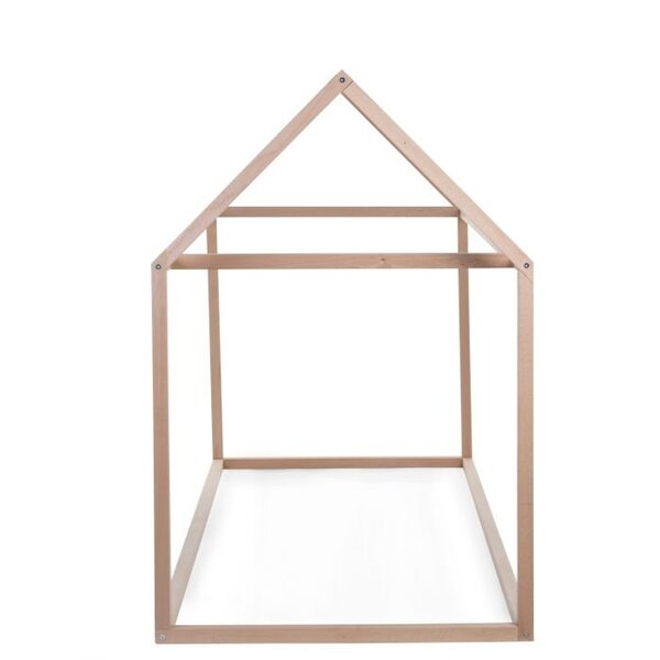 Childhome - Lit Cabane - 70x140 Cm - Bois - Naturel Childhome