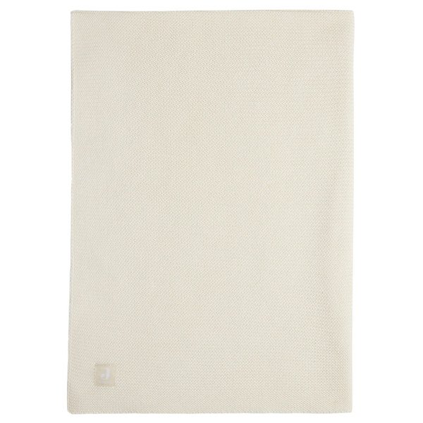 Jollein Couverture Berceau 75x100 cm Basic Knit Ivory