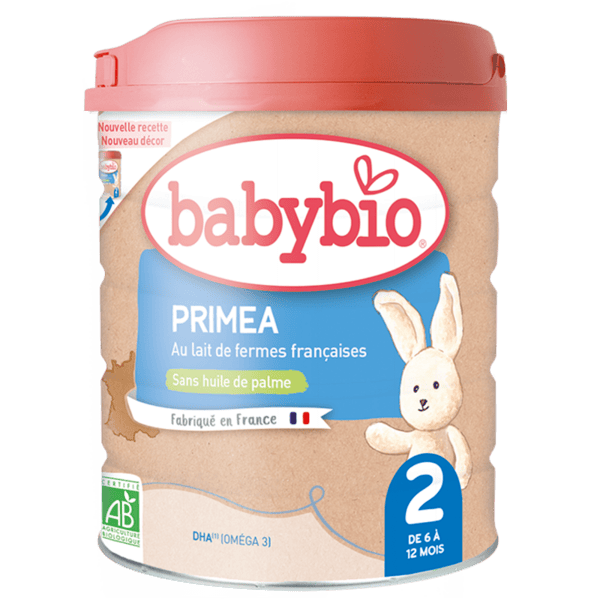 Babybio Primea 2ème age lait 6-12M 800g