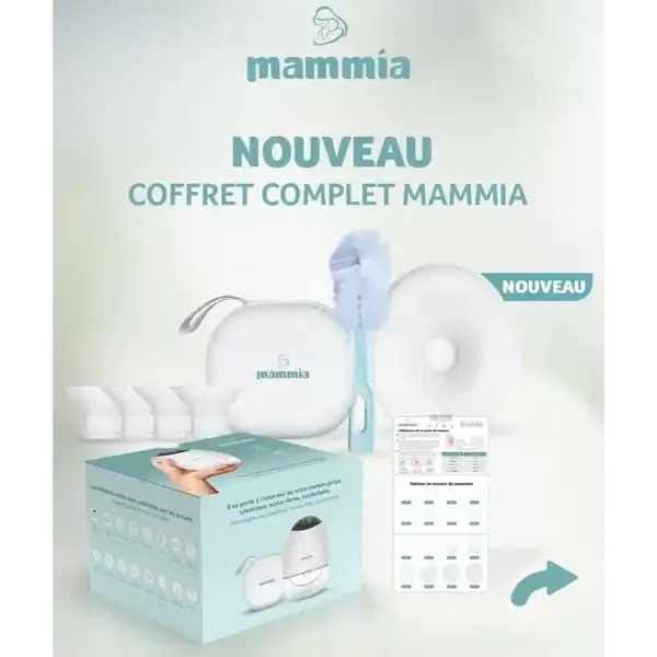 Mammia - Tire lait éléctrique mains Libre simple et doubles Tire-Lait Extraction Facile et Confortable