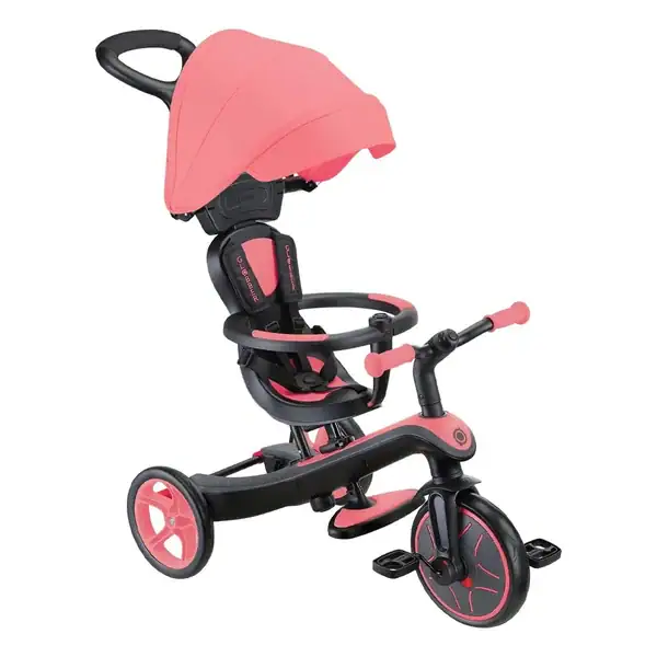Globber - Tricycle Explorer 4 in 1 Rose